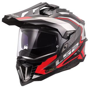 Casca moto Enduro LS2 MX701 Explorer C Frontier II rosie