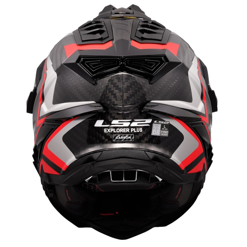 Casca moto Enduro LS2 MX701 Explorer C Frontier II rosie