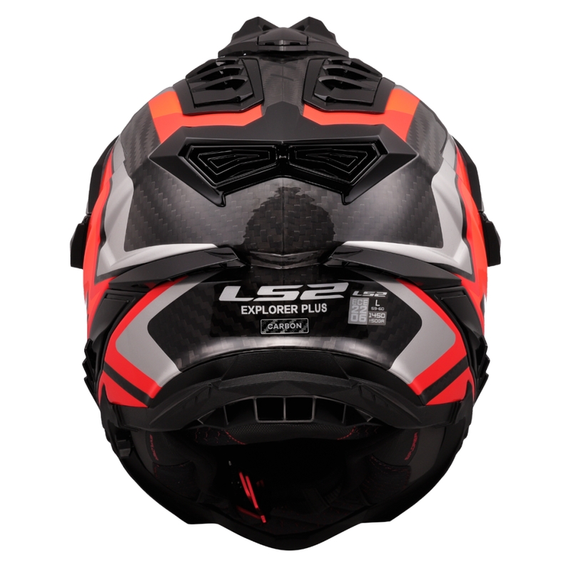 Casca moto Enduro LS2 MX701 Explorer C Frontier II portocaliu