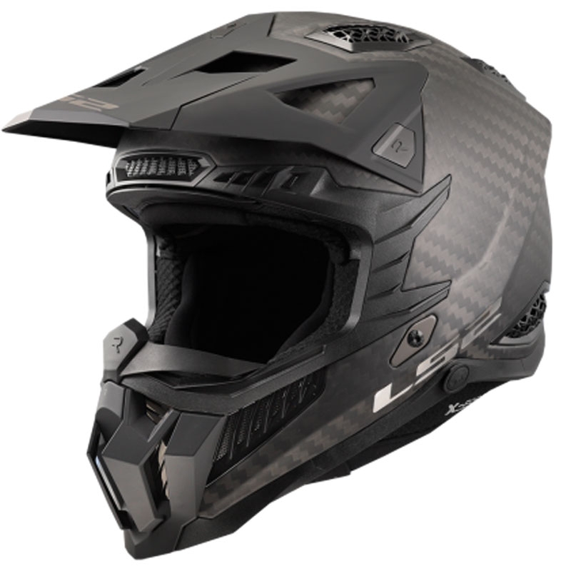 Casca motocross LS2 MX703 C X-Force PRO FIM negru mat