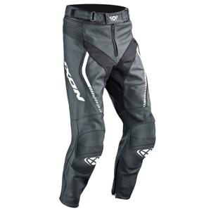 IXON Fighter Pantaloni de motocicletă negru și alb