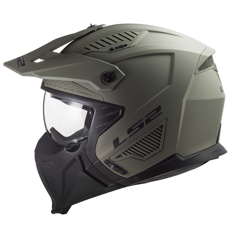 Casca de motocicleta LS2 OF606 Drifter Nisip solid mat