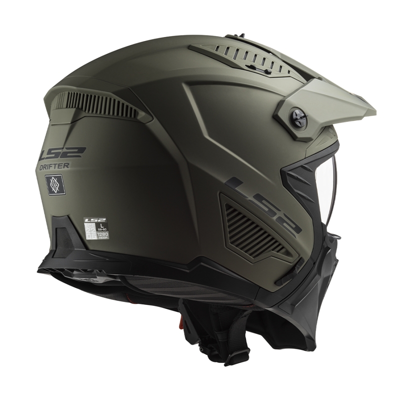 Casca de motocicleta LS2 OF606 Drifter Nisip solid mat