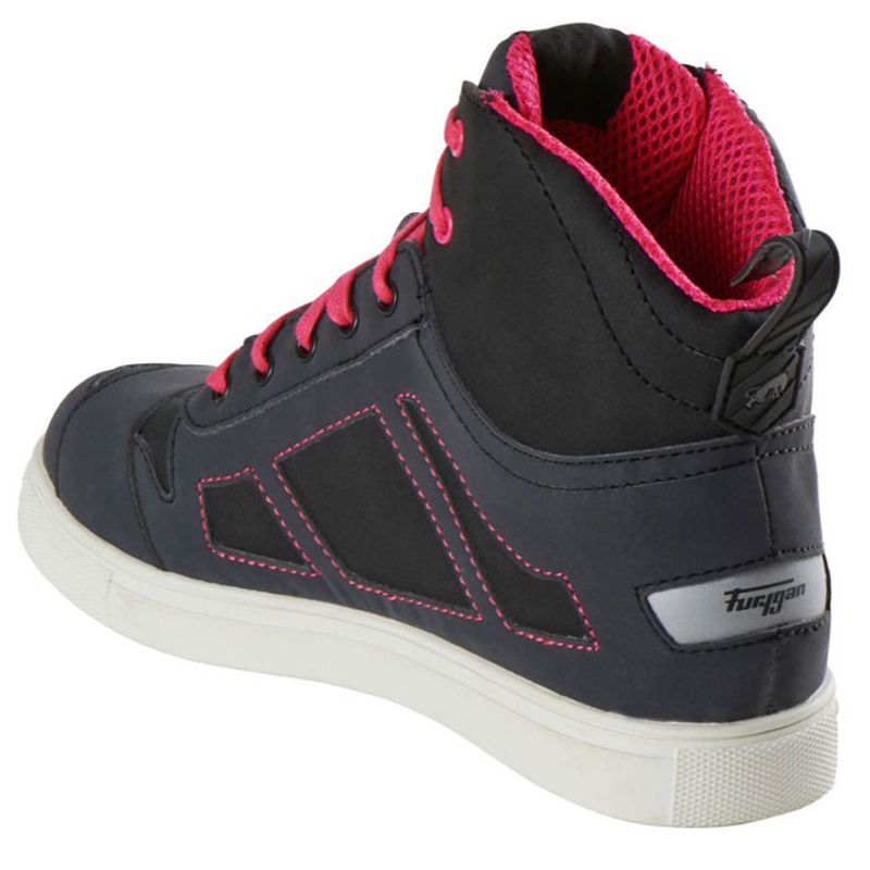Cizme moto Furygan Angie D3O® negru-roz