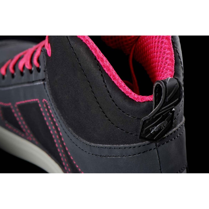 Cizme moto Furygan Angie D3O® negru-roz