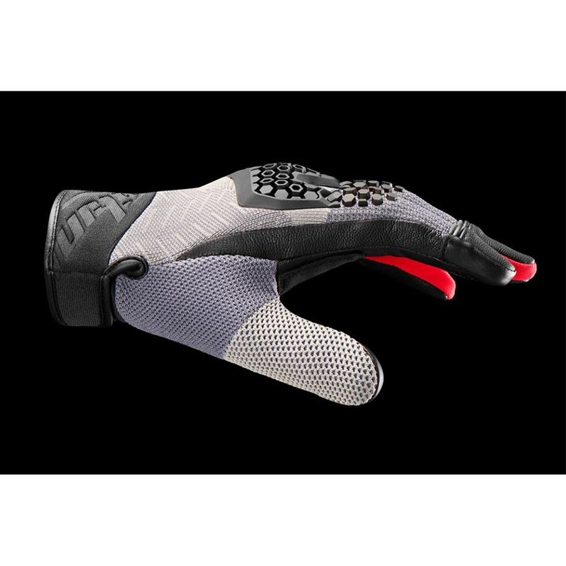 Manusi moto Furygan Jack negru-gri-rosu