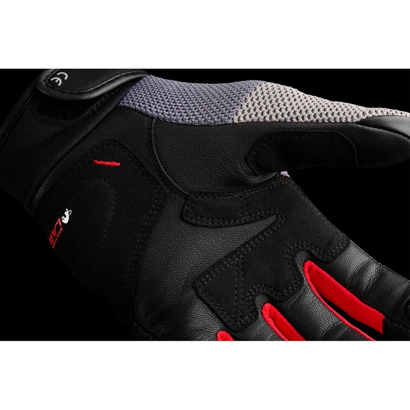 Manusi moto Furygan Jack negru-gri-rosu