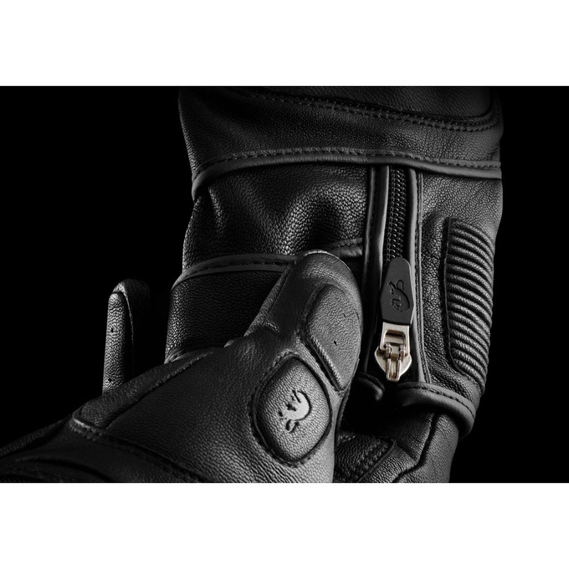 Mănuși pentru motociclete Furygan James D3O® Evo negre