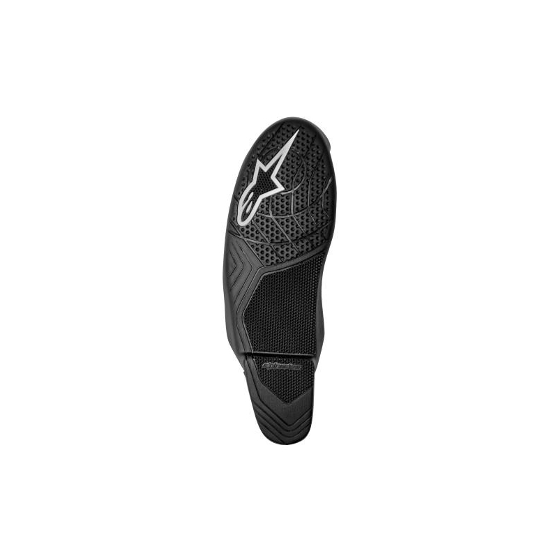 Talpă de ghete de motocicletă Alpinestars Supertech R alb-negru