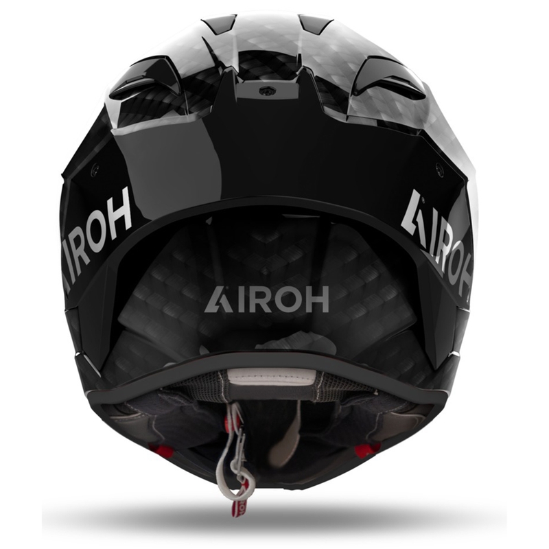 Casca moto integrala Airoh GP800 FIM Carbon neagra