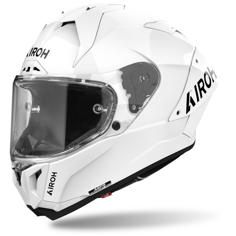 Casca moto integrala Airoh GP800 FIM Carbon alb