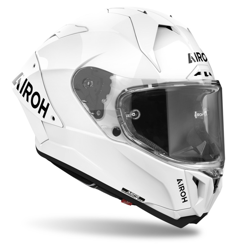 Casca moto integrala Airoh GP800 FIM Carbon alb