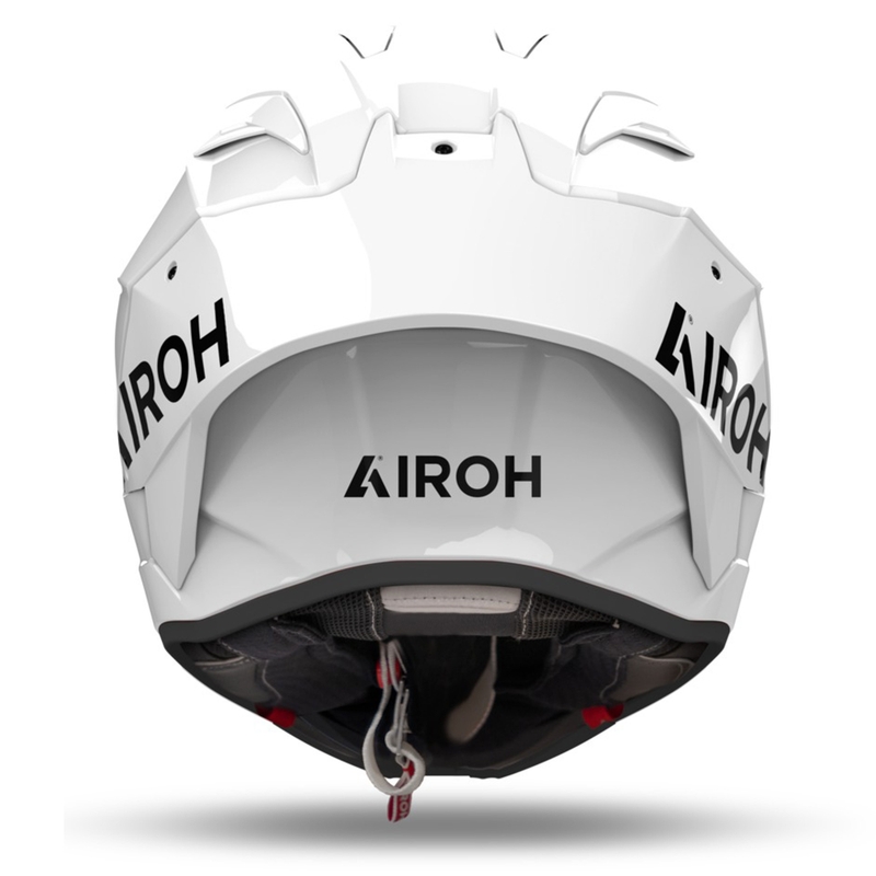 Casca moto integrala Airoh GP800 FIM Carbon alb