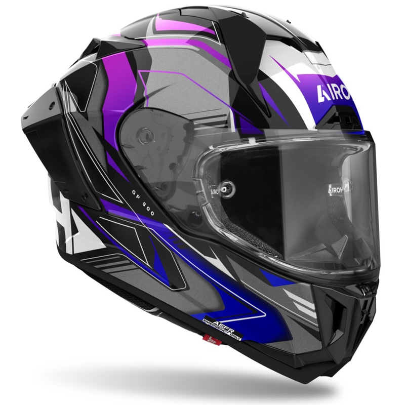 Casca integrala pentru motocicleta Airoh GP800 Must albastra