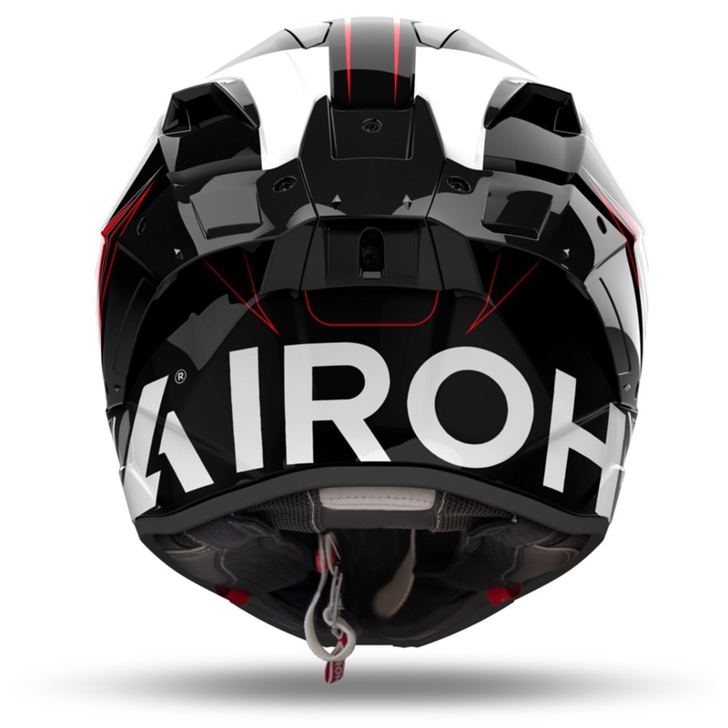 Casca integrala pentru motocicleta Airoh GP800 Must rosie