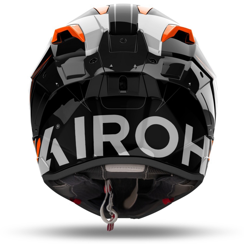 Casca integrală pentru motociclete Airoh GP800 Must portocaliu