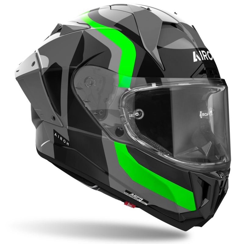 Casca integrala pentru motocicleta Airoh GP800 Competition verde fluo