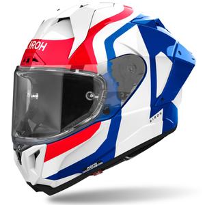 Casca integrală pentru motociclete Airoh GP800 Competition albastru-roșu