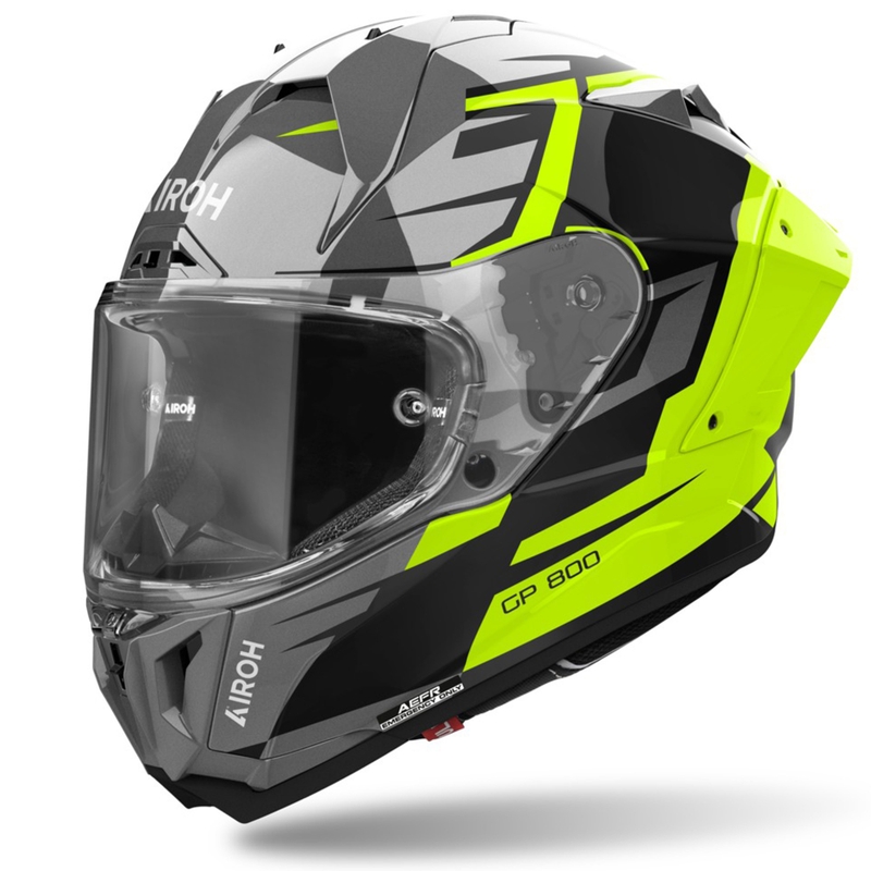 Casca integrala pentru motocicleta Airoh GP800 Master galbena