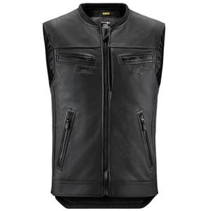 Vesta cu sistem airbag Alpinestars TECH-AIR®3 V2 LEATHER neagră