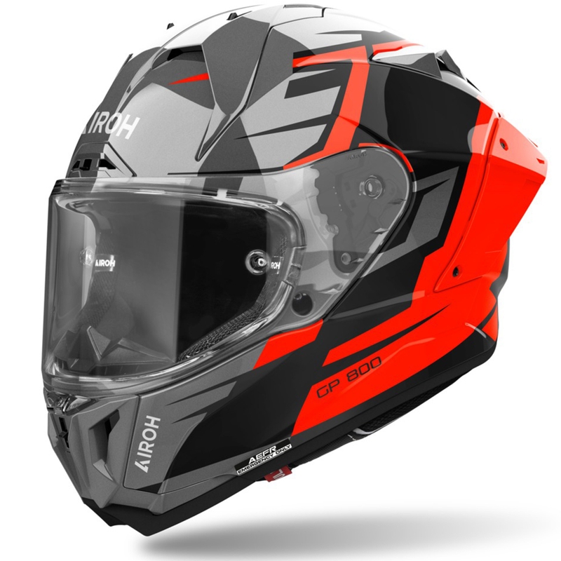 Casca integrală pentru motociclete Airoh GP800 Master portocaliu