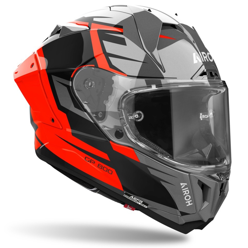 Casca integrală pentru motociclete Airoh GP800 Master portocaliu