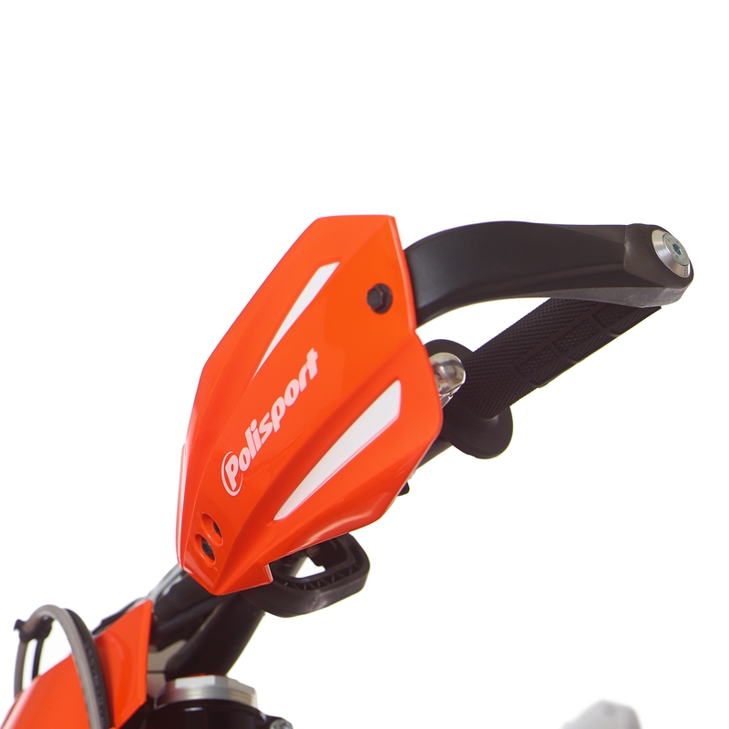 Handguard POLISPORT BULLIT FWA with universal mounting kit Red CR04