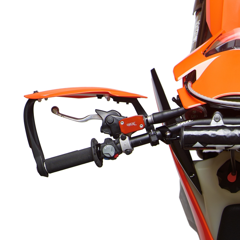 Handguard POLISPORT BULLIT FWA with universal mounting kit Red CR04