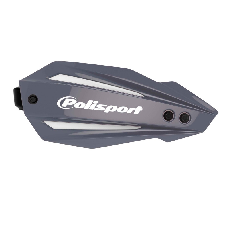 Handguard POLISPORT BULLIT FWA with universal mounting kit Nardo Grey