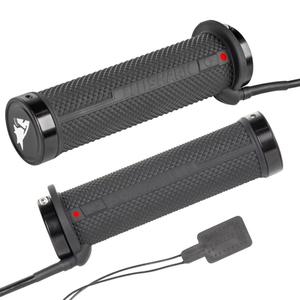 Mânere ATV încălzite SHARK Lock-On cu comenzi integrate + încălzitor pentru degetul mare