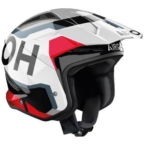 Casca moto trial Airoh TRR 2 Jupiter rosie