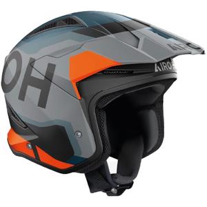 Casca moto trial Airoh TRR 2 Jupiter portocaliu mat
