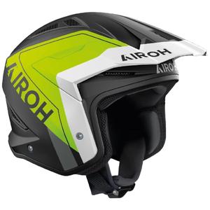 Casca moto trial Airoh TRR 2 Hunt galben mat
