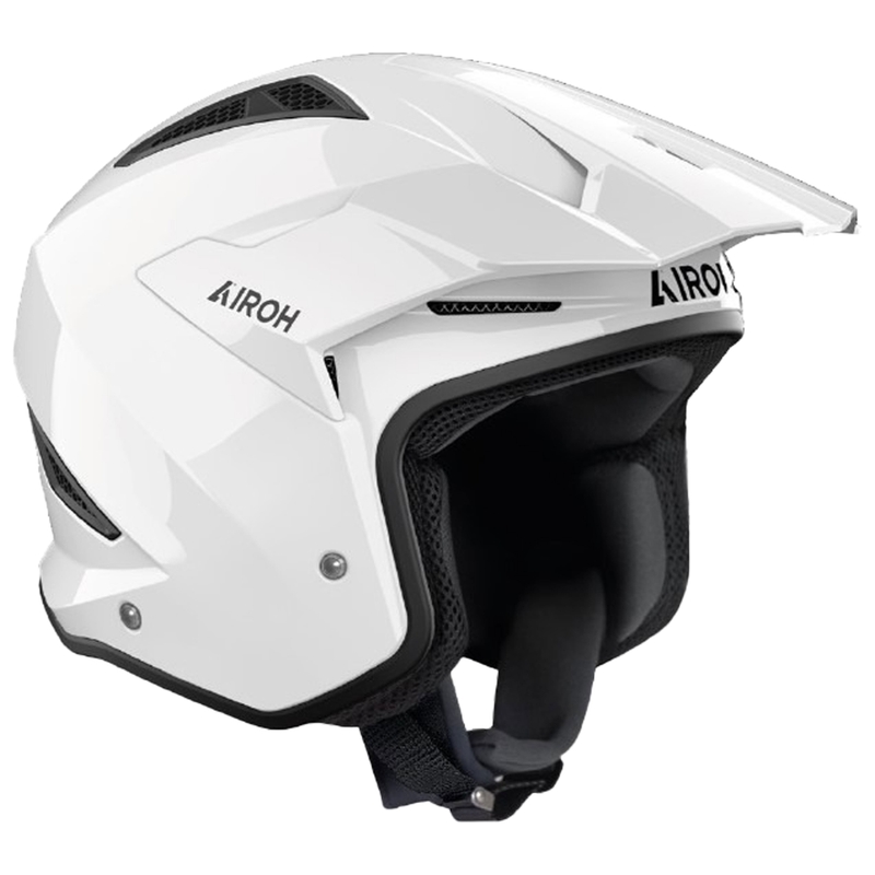 Casca moto trial Airoh TRR 2 Culoare alb