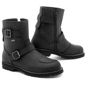 Stylmartin Legend Mid WP Negru Cizme de motocicletă Stylmartin Legend Mid WP Negru