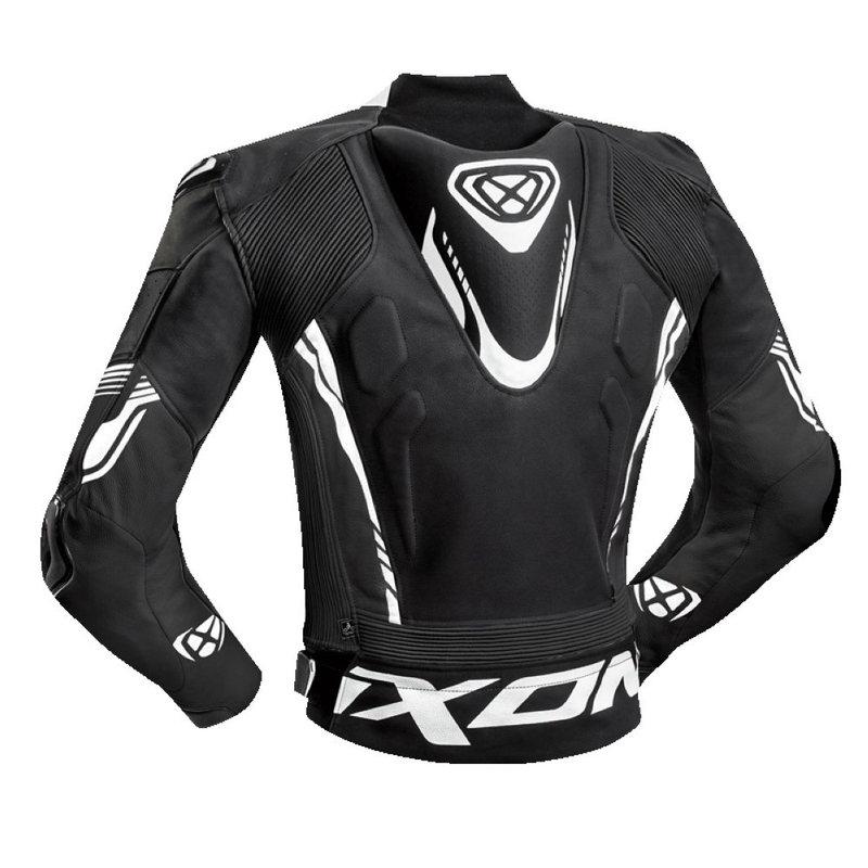 Jacheta de motociclete IXON Vortex 2 negru și alb lichidare