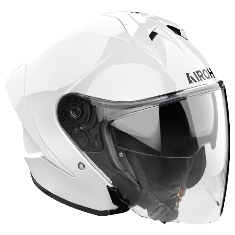 Casca Motocicleta Airoh H21 Color Open Face Alba