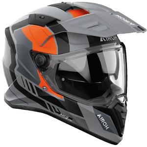 Casca Motocicleta Airoh Bandit Horn Enduro Portocaliu Mat