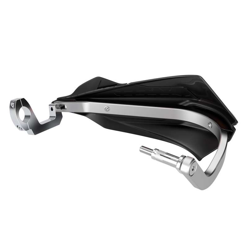 Handguard POLISPORT FWA - Trail Blazer with universal mounting kit Black / Black