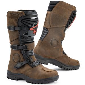 Cizme moto Stylmartin Overlander WP maro