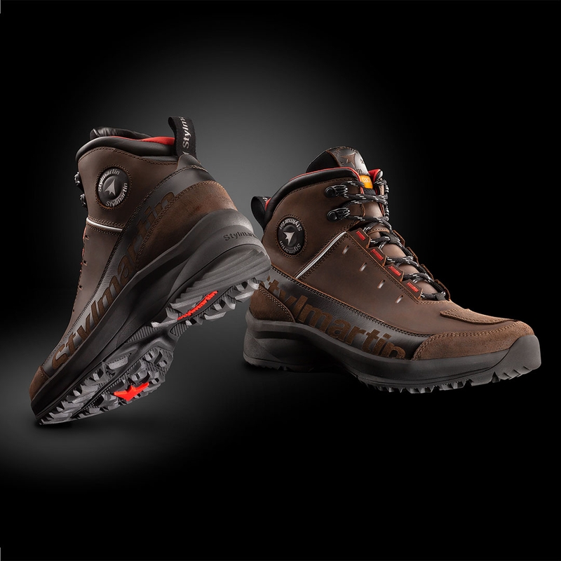 Cizme moto Stylmartin Vertigo WP maro