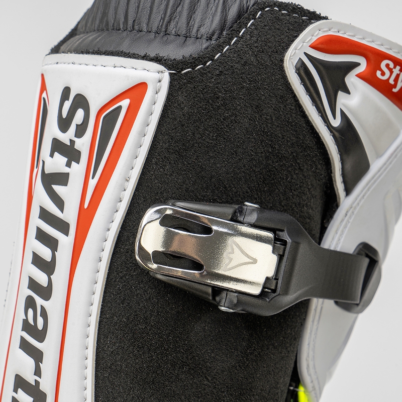 Cizme moto Stylmartin Impact Pro.2 alb-negru-galben fluo