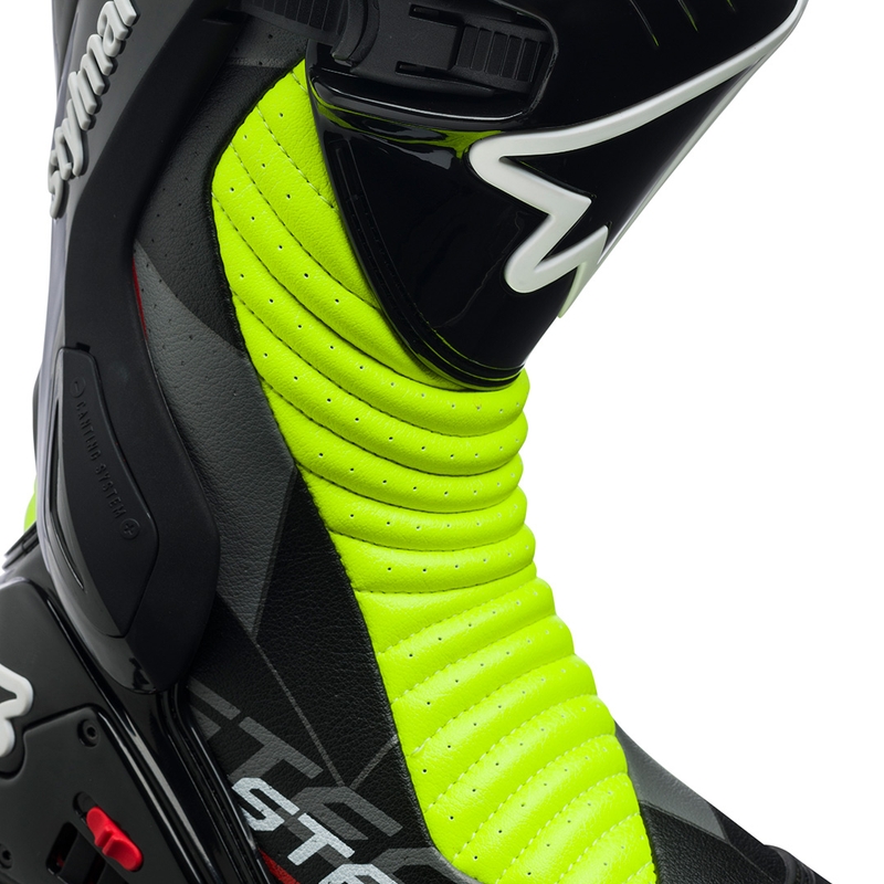 Ghete moto Stylmartin Stealth Evo Air negru-galben fluo
