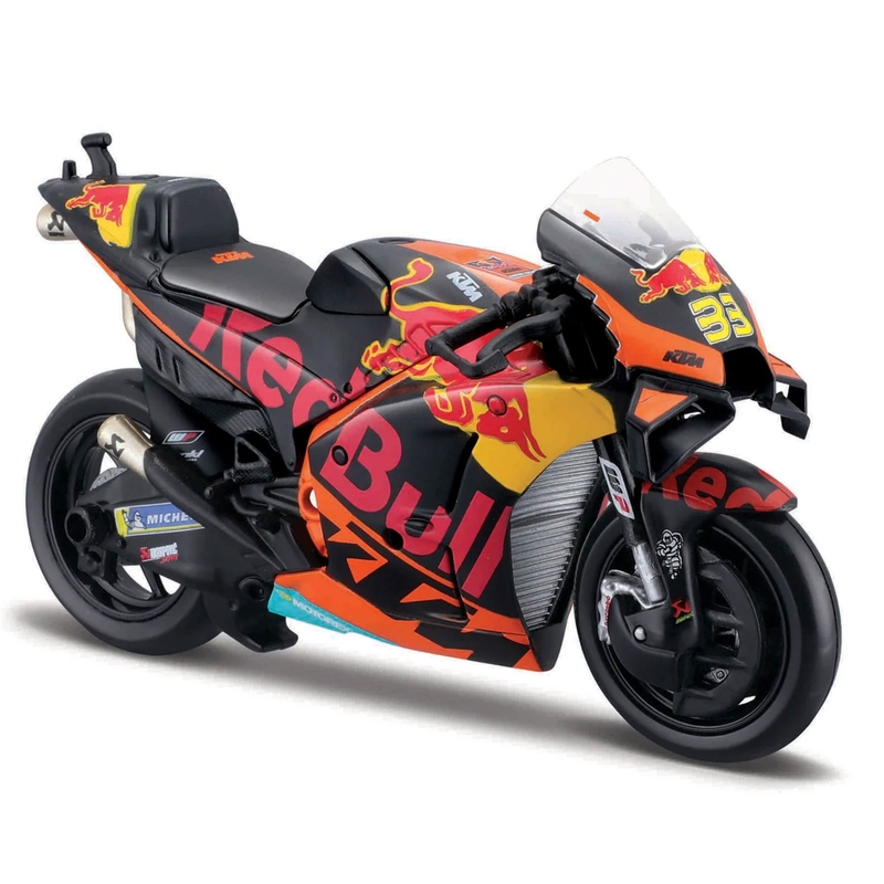Maisto Red Bull KTM Factory Racing 2021 #33 Brad Binder model de motocicleta 1:18