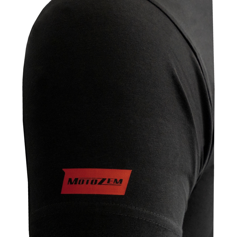 Tricou MotoZem Motocicletele sunt pasiunea noastră, negru