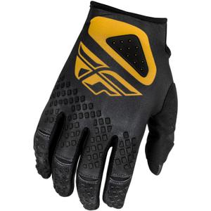 Mănuși de motocross FLY Racing Kinetic Center negru-aurie