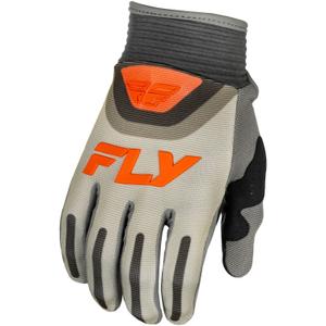 Mănuși de motocross FLY Racing F-16 gri-portocaliu