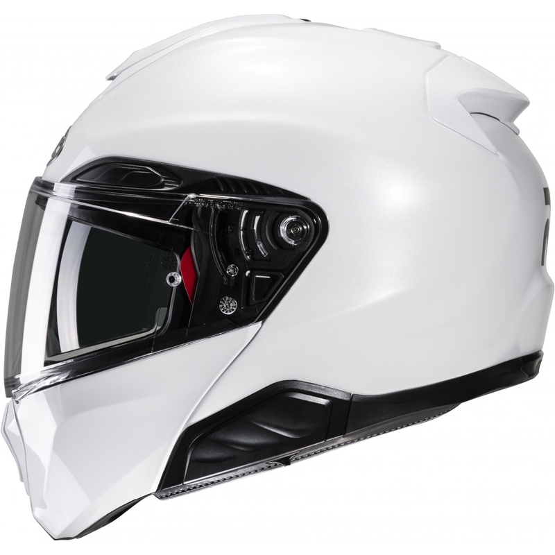 Cască de motocicletă HJC RPHA 91 Solid, flip-up, alb perlat