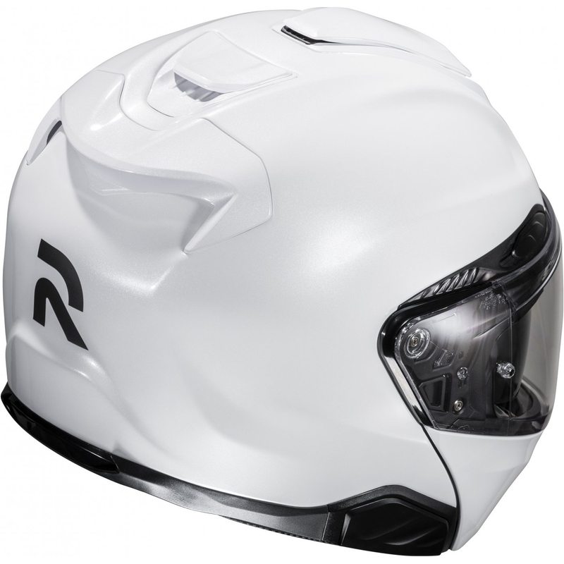 Cască de motocicletă HJC RPHA 91 Solid, flip-up, alb perlat