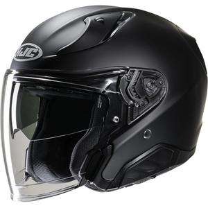 Casca de motociclete deschisa HJC RPHA 31 Solid negru mat